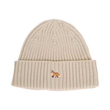 MAISON KITSUNE ベイビー フォックス エクリュ ビーニー 25FW PW06103KT1140 152194834 [P]