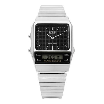 Casio Analog Digital Square Vintage Retro Metal Watch 159326314 [P]