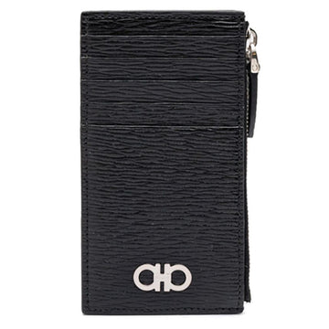 Salvatore Ferragamo Gancini Zip Card Wallet 66-0805 157855641 [P]