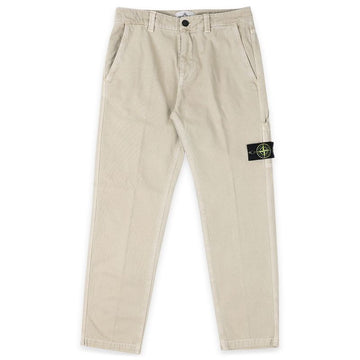 STONE ISLAND Hosen mit Wappen, Patched Detail, reguläre Passform (Wüste) L1S15 3100037 S0184 V019A 150401639 [P]