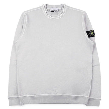 Stone Island Men's Patch Fleece Sweatshirt (Pearl Grey) L1S15 6100034 S0060 V0161 154317150 [P]