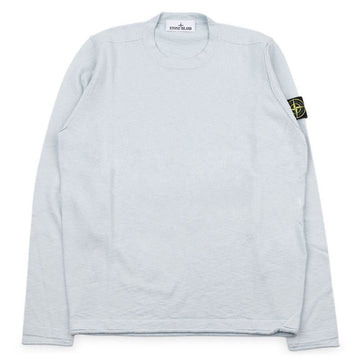 Stone Island Men's Patch Cotton Knit (Sky) L1S15 5100052 S00B0 V0041 152161958 [P]