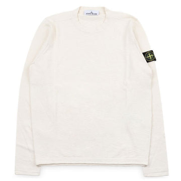 STONE ISLAND コットンニットパッチ(アイボリー) L1S15 5100052 S00B0 V0093 152161957 [P]