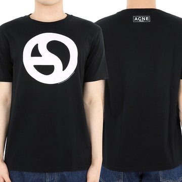 Acne Studios Men's Logo Print T-Shirt (Black) CL0265 900 76403782 [P]