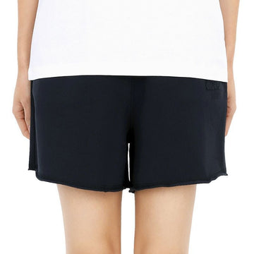 Ganni Women’s Low-Cut Logo Drawstring Shorts (Navy) T3759 683 76030584 [P]