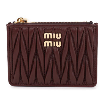 MIU MIU ナッパレザー カードホルダー 5MC093-AFPP-F0007 157855440 [P]