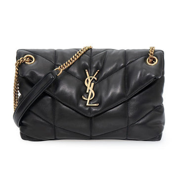 Saint Laurent Nappa Quilted Leather Puffer Small 67191797 [P]