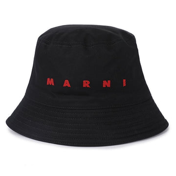 MARNI ロゴ刺繍装飾バケットハット 78881472 [P]