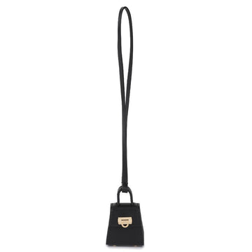 SALVATORE FERRAGAMO ガンチーニ チャーム 22-0637 NERO 770643 78769052 [P]