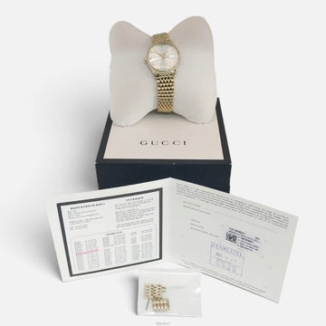 Gucci YA126502 G-Timeless Quartz Gold Bee Women's Watch 159331399 [P]