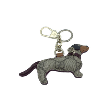 Gucci Dog Shape Bag Charm Keyring 821812 159344567 [P]