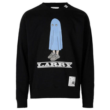 Maison Mihara Yasuhiro Mihara Yasuhiro 25FW Black Larry Print Pullover Sweatshirt A15PO654 151242257 [P]