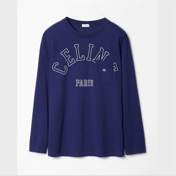 Celine Long Sleeve T-shirt - Cotton Jersey 159348186 [P]