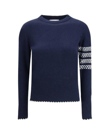 Thom Browne Merino Wool Holiday Hector Pullover Knit FKA514A Y1029 415 152201378 [P]