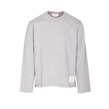 THOM BROWNE オーバーサイズ ロングスリーブ ジャージ Tシャツ MJS289A 00042 055 152201395 [P]