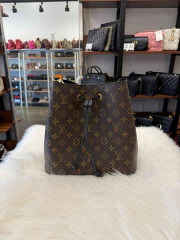 Louis Vuitton NeoNoe MM Black Monogram M44020 159351293 [P]