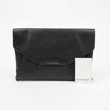 GIVENCHY アンティゴナ ミディアム ブラック エンベロープ クラッチ 159022316 [P]