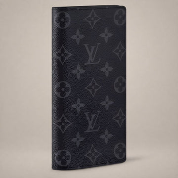 Louis Vuitton Monogram Eclipse Brazza Wallet M61697 131107359 [P]