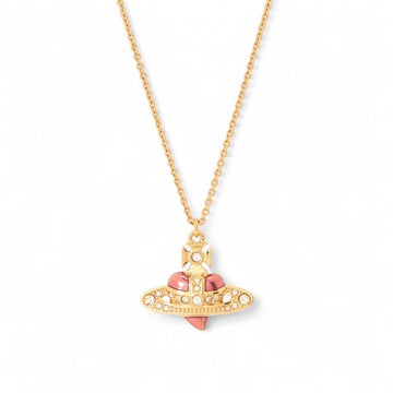 VIVIENNE WESTWOOD ディアマンテ ハート ネックレス 159355002 [P]