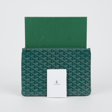 GOYARD セナ MM クラッチ グリーン 158796263 [P]