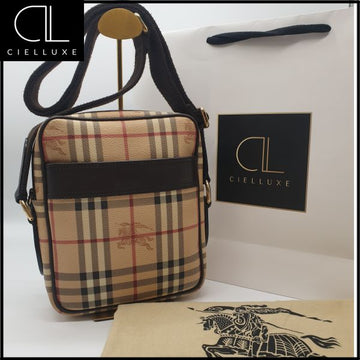 BURBERRY チェックメッセンジャーバッグ 159375000 [P]