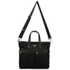 PRADA 26 リナイロンとサフィアーノレザーのトートバッグ 159384717 [P]