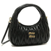 Miu Miu Wander Materasse Napa Leather Hobo Bag 159385696 [P]