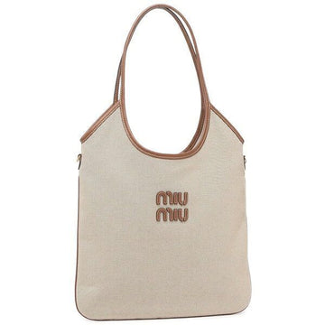 Miu Miu Ivy Canvas Bag Regular 155788500 [P]