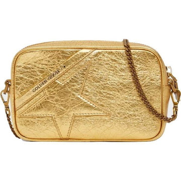 GOLDEN GOOSE ゴールド ラミネーティング レザー スターバッグ stamp: GWA00228 A000494 65121 147811920 [P]