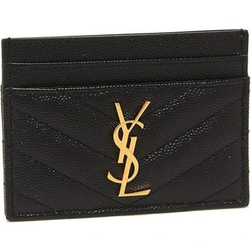 SAINT LAURENT Kassettentasche aus gestepptem Leder (423291 BOW01 1000) 157071116 [P]