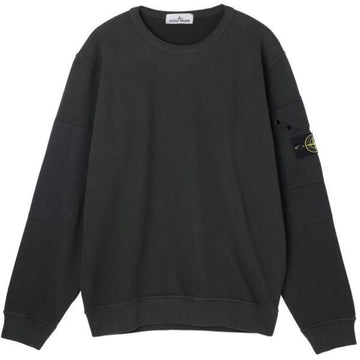 Stone Island Brushed Cotton Fleece Sweat Shirt 152031811 [P]