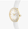 SWAROVSKI テニスレディースレザウオッチ 151321657 [P]