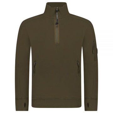 CP COMPANY ダイアゴナルレイズドフリースポロスウェットシャツ 120502265 [P]