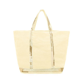 Vanessa Bruno Cabas Spangled Linen Tote Bag Medium M 0PVE31 V40413 222 144731901 [P]