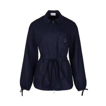 Moncler Women’s Poplin Zip-Up Shirt Jacket 159404243 [P]