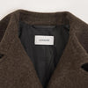 LEMAIRE ウールアルパカショートラップコート 159404244 [P]