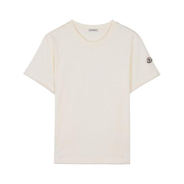 Moncler Cotton T-Shirt with Logo Patch 159404256 [P]
