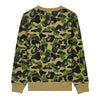 BAPE カモフラージュロゴスウェットシャツ 159404409 [P]