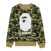 BAPE カモフラージュロゴスウェットシャツ 159404409 [P]