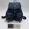 Prada Medium Nylon Backpack Two-Tone Navy Unisex 159404793 [P]
