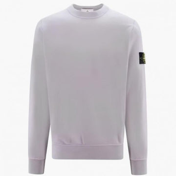 Stone Island Cotton Fleece Crewneck Sweatshirt Regular Fit 115189667 [P]