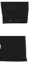 STONE ISLAND Stretch-Satin-Übershirtjacke mit Brusttasche für Herren (schwarz) L2S15 1200010 S0012 V0029 158643261 [P]