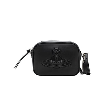 VIVIENNE WESTWOOD Ketten-Crossbody-Tasche aus Kornleder 158342898 [P]