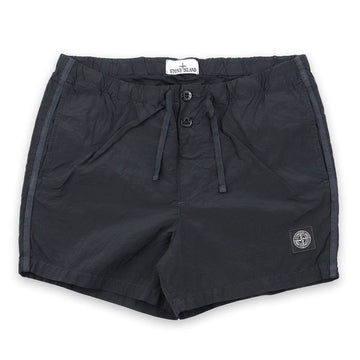 STONE ISLAND ストーン メンズ コンパス ロゴ パッチ ナイロン メタル スイムパンツ(ネイビー) L1S15 B100003 S0043 V0020 150977866 [P]