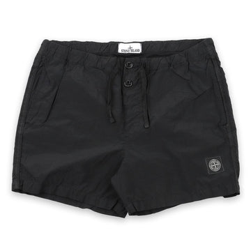 STONE ISLAND Stone Herren Compass Logo Patch Nylon Metal Schwimmshorts (Schwarz) L1S15 B100003 S0043 V0029 150977868 [P]