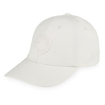 Stone Island Men's Embroidered Logo Cotton Ball Cap 152231371 [P]