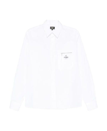 Fendi Cotton Shirt FS1098 AN08 F0QA0 151056037 [P]