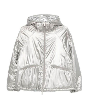 HERNO Metallischer Kapuzenjacke 25FW 151056860 [P]