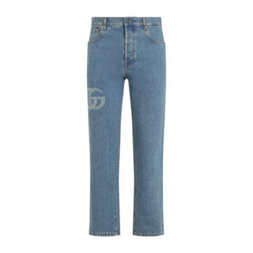 Gucci Laser Double G Denim Pants 151056890 [P]