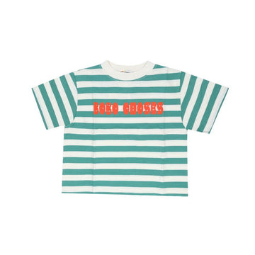 BOBO CHOSES ストライプ キッズ 半袖 Tシャツ 159406720 [P]